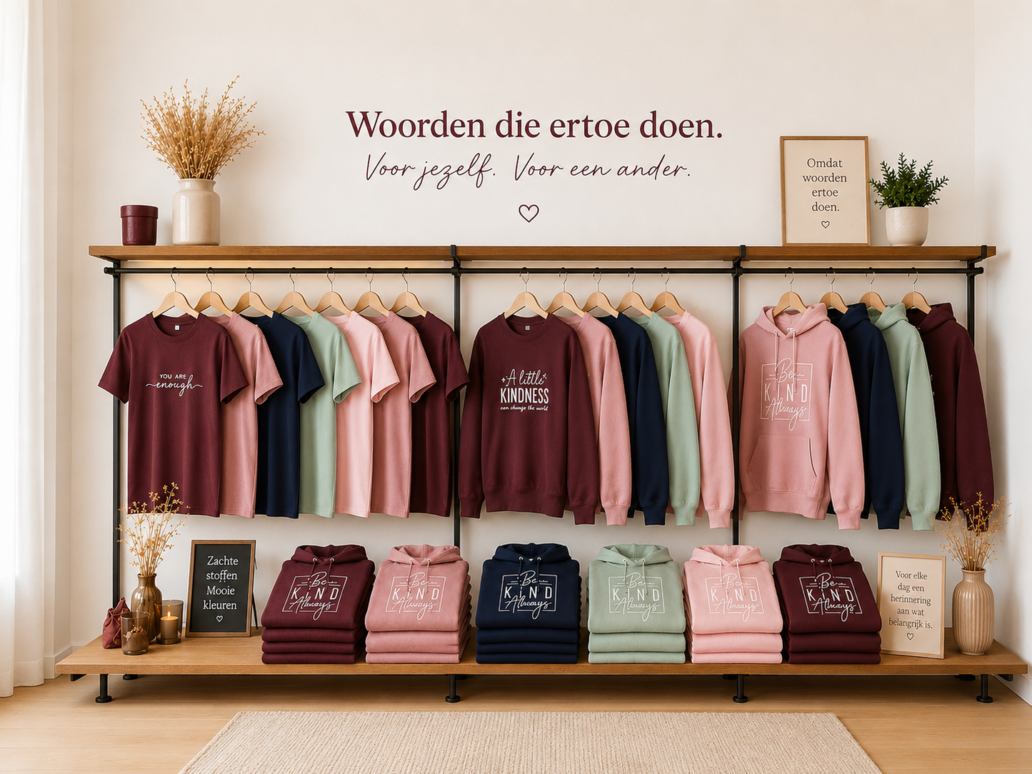 Sweater 'Be kind always'