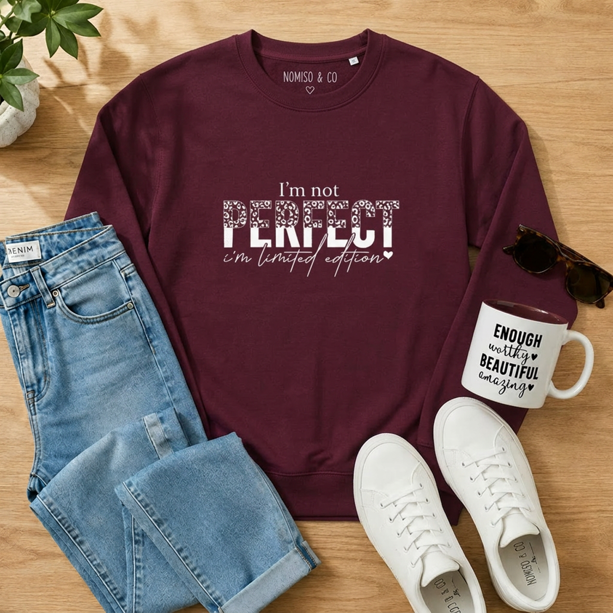 Sweater 'I'm not perfect, i'm limited edition'