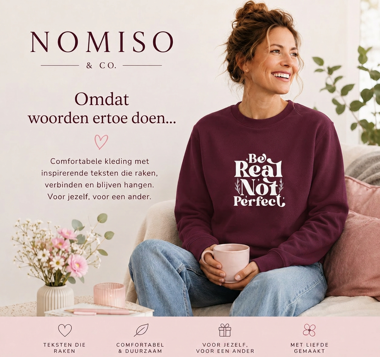 Sweater 'Be Real'