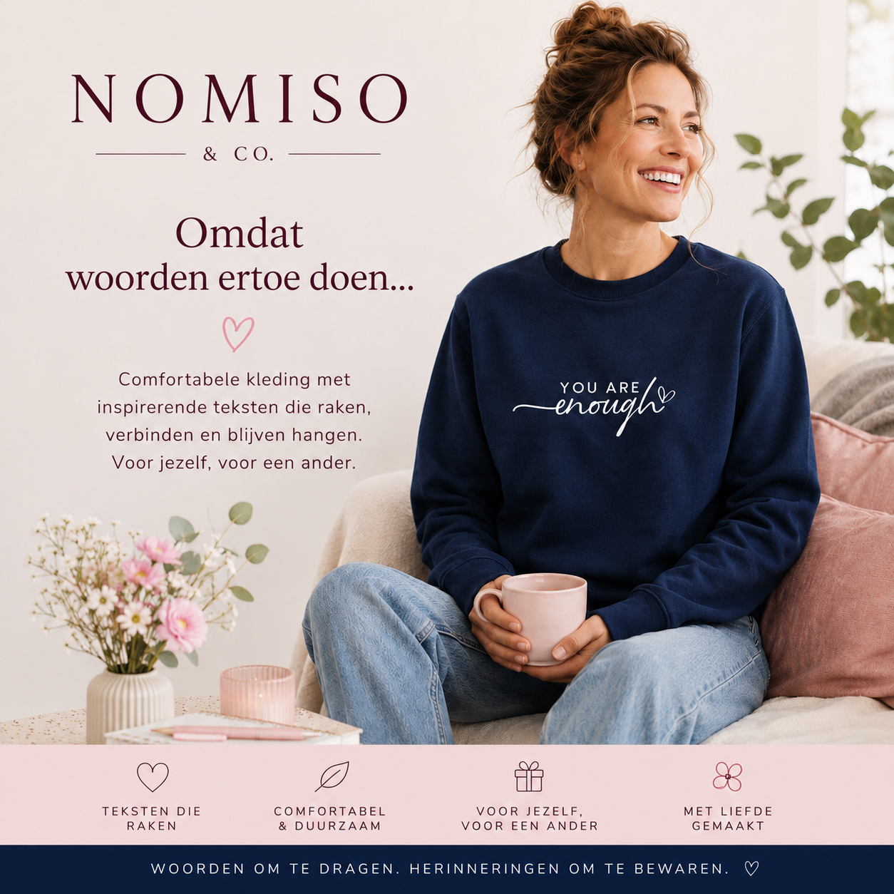 Sweater 'You are enough'
