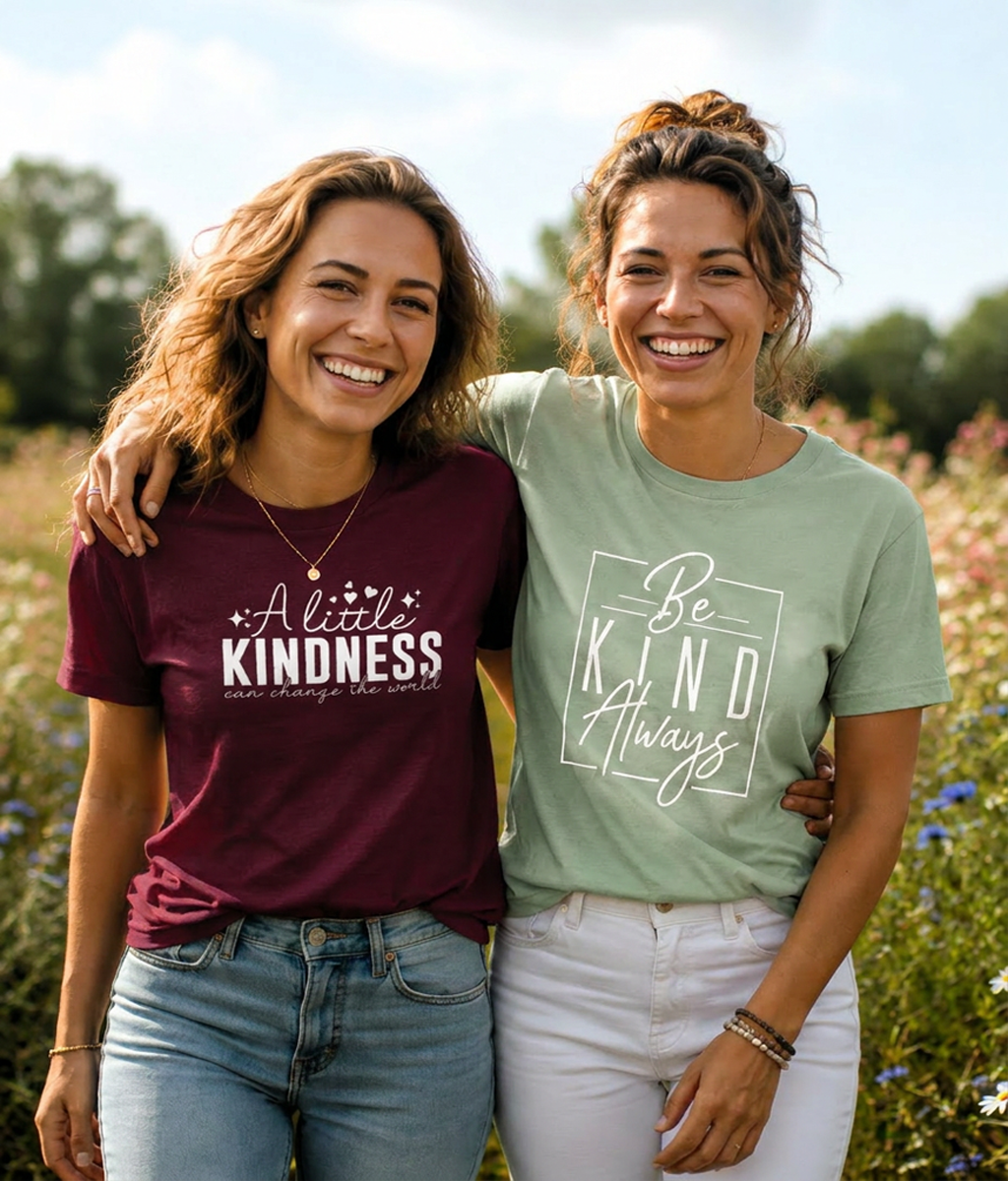 T Shirt 'Be Kind Always'