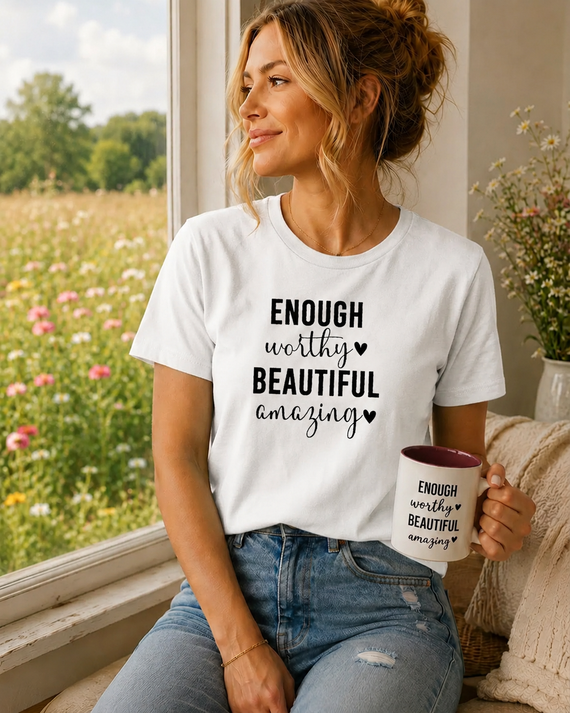 'Enough, Worthy, Beautiful, Amazing'