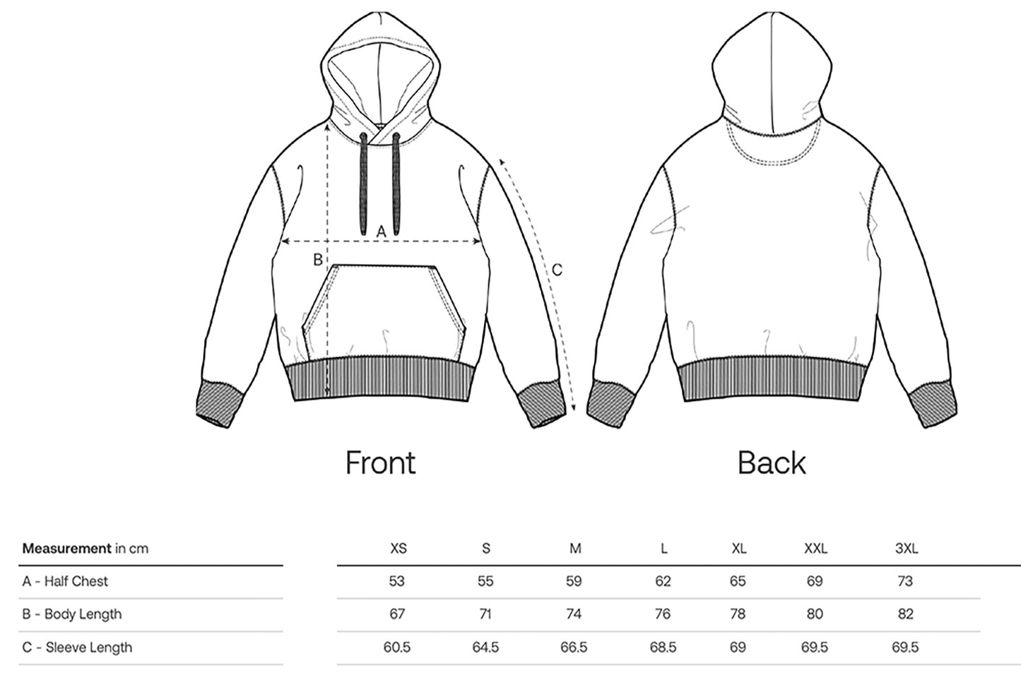 Hoodie 'You are enough'