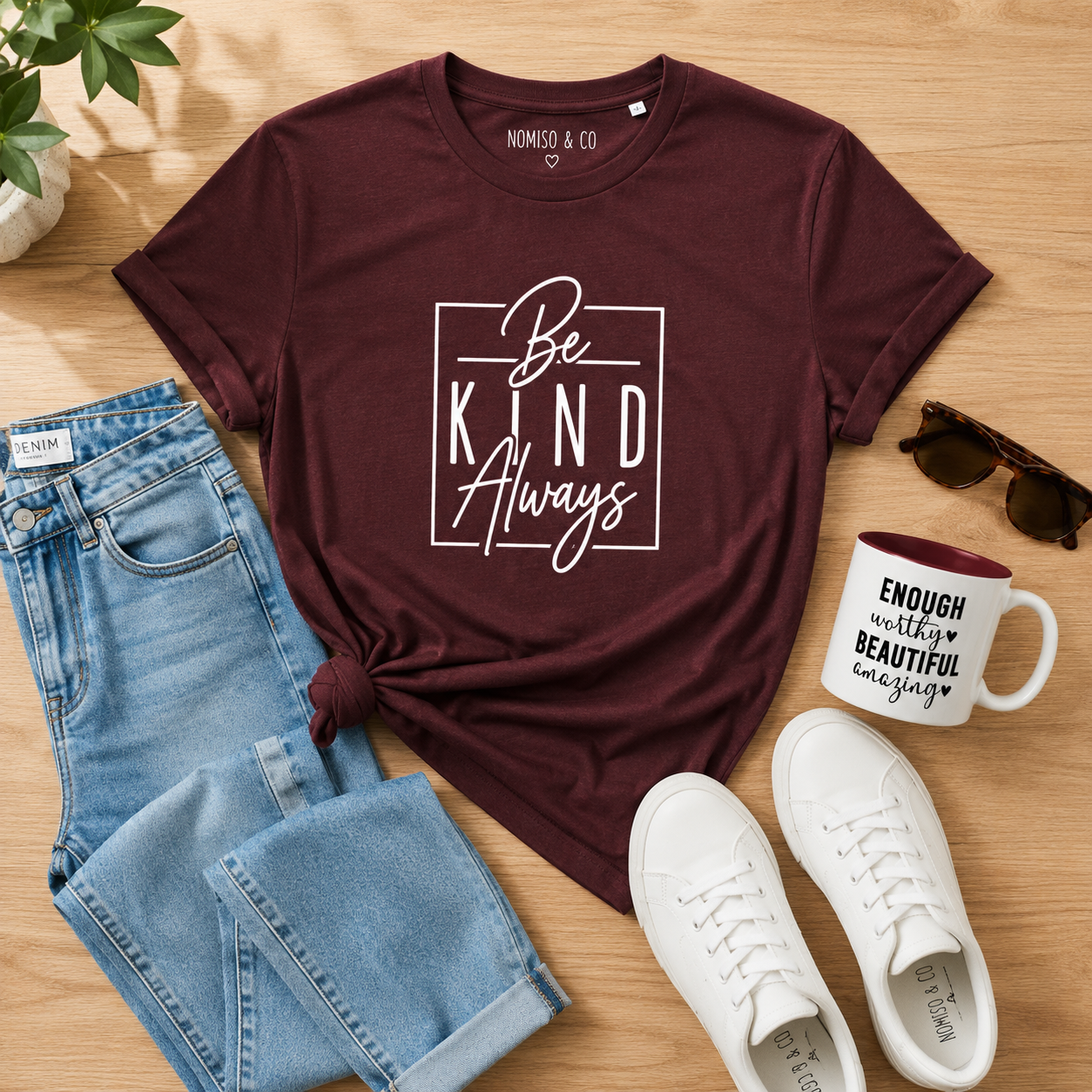 T Shirt 'Be Kind Always'