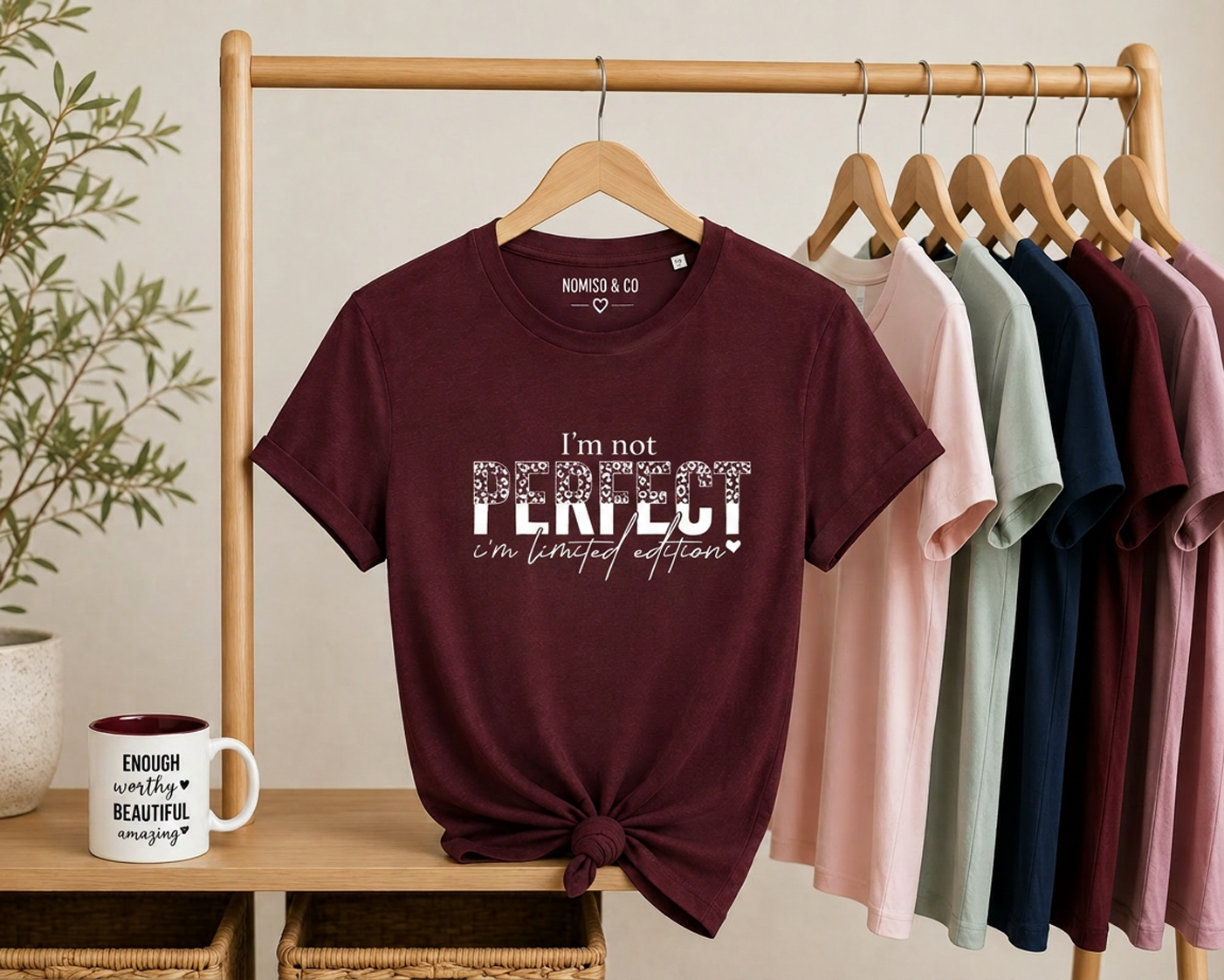 T Shirt 'I'm not perfect, I'm limited edition'