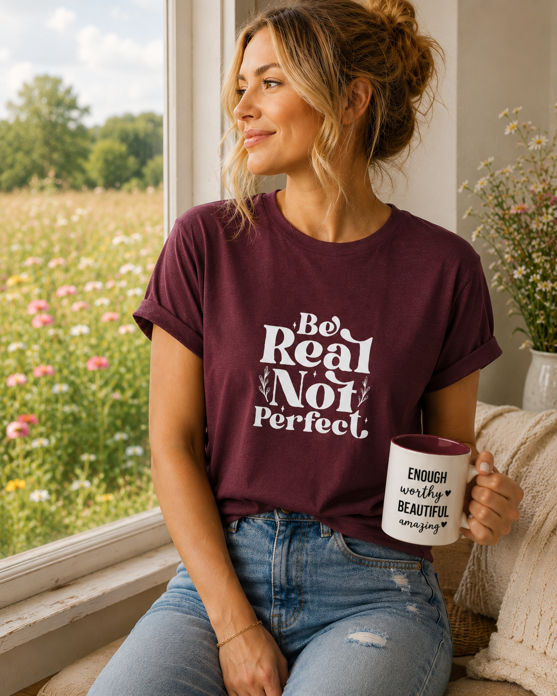T Shirt 'Be Real'