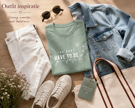 Sweater 'You dont have to be perfect'