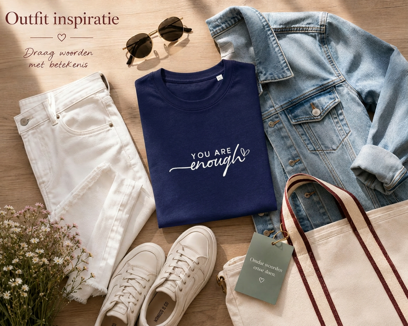T Shirt 'You are enough'