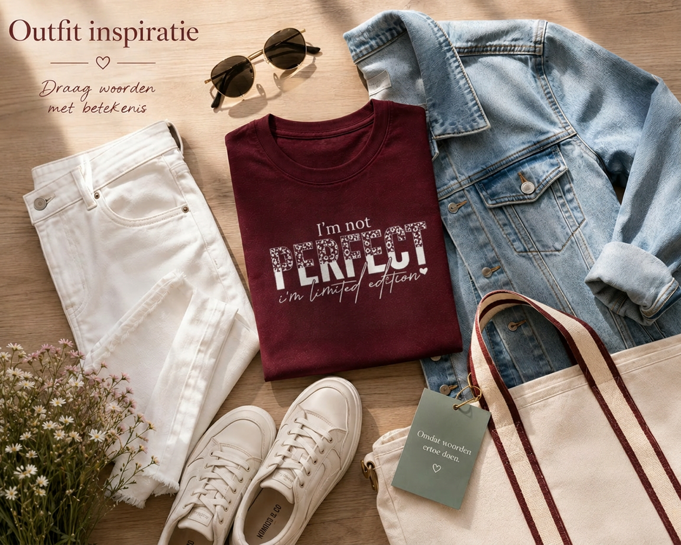 T Shirt 'I'm not perfect, I'm limited edition'