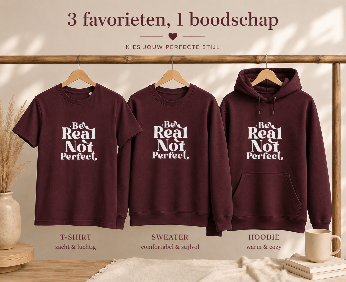 Sweater 'Be Real'