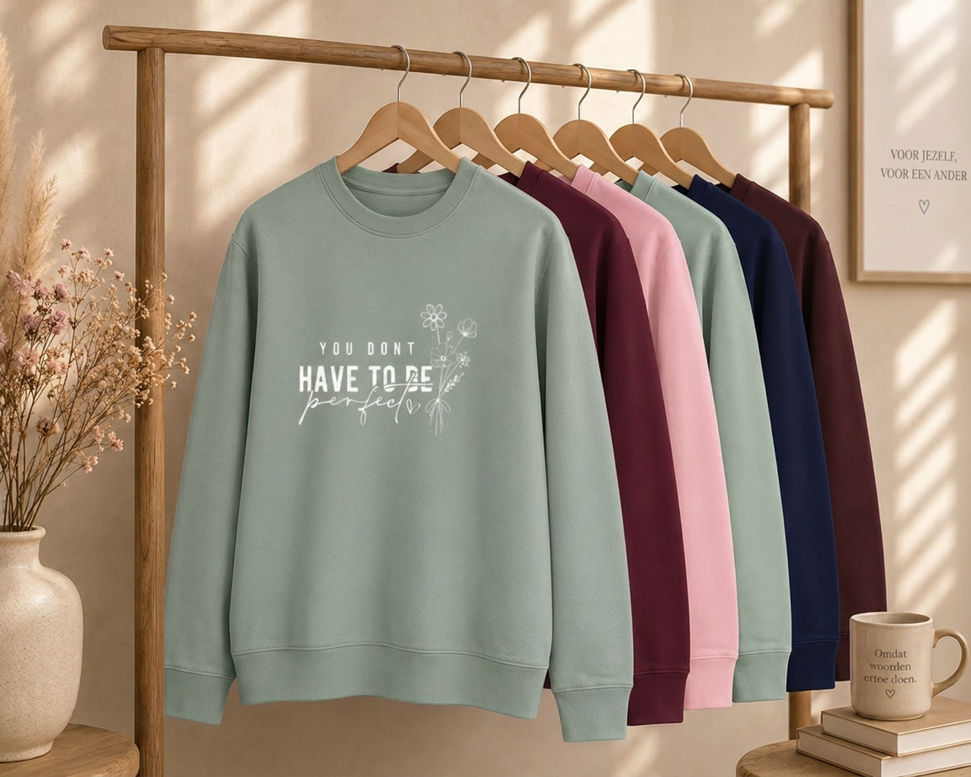 Sweater 'You dont have to be perfect'