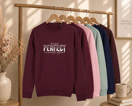 Sweater 'I'm not perfect, i'm limited edition'